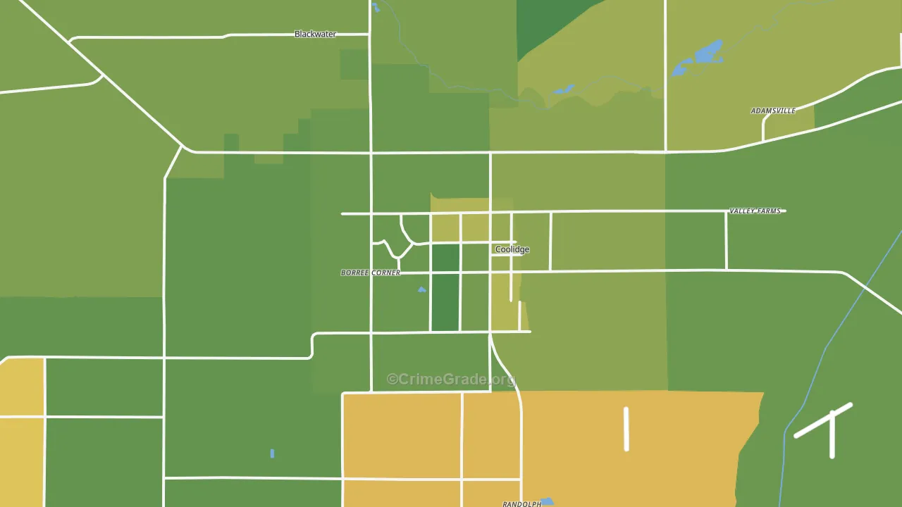 85128, AZ Map of Vehicle Theft Rates
