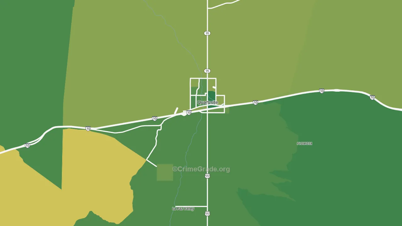 85346, AZ Map of Vehicle Theft Rates