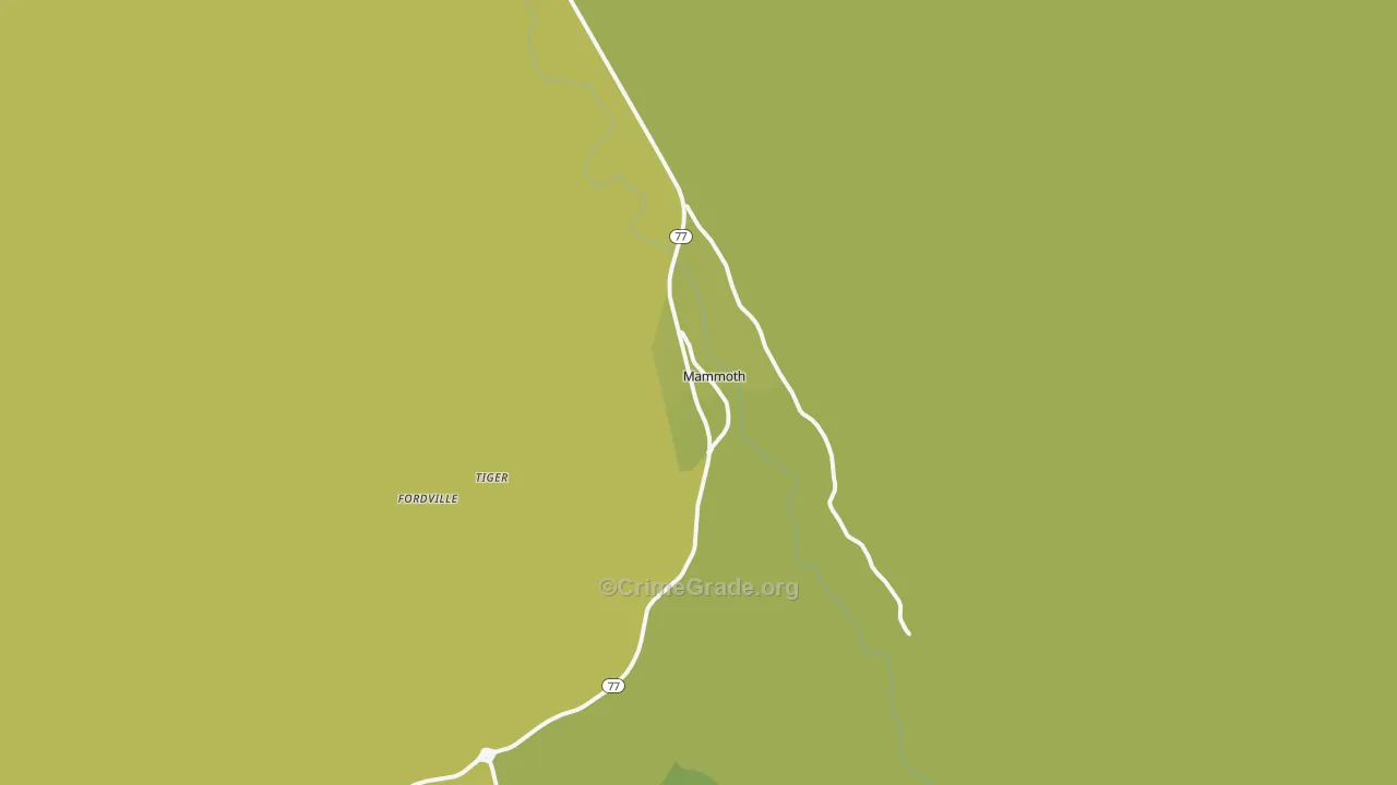 85618, AZ Map of Vehicle Theft Rates
