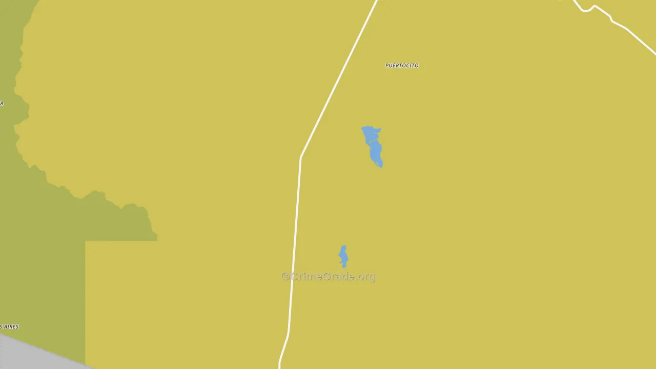 85633, AZ Map of Vehicle Theft Rates