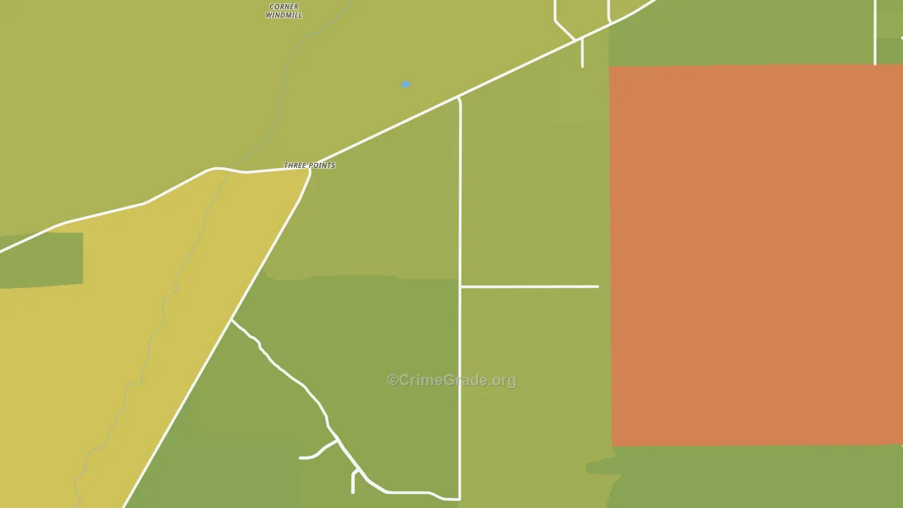 85736, AZ Map of Vehicle Theft Rates