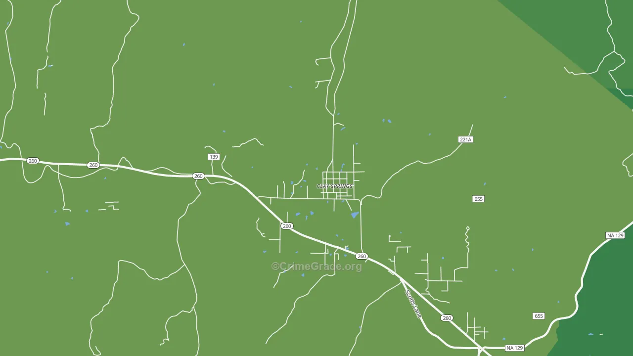 85923, AZ Map of Vehicle Theft Rates