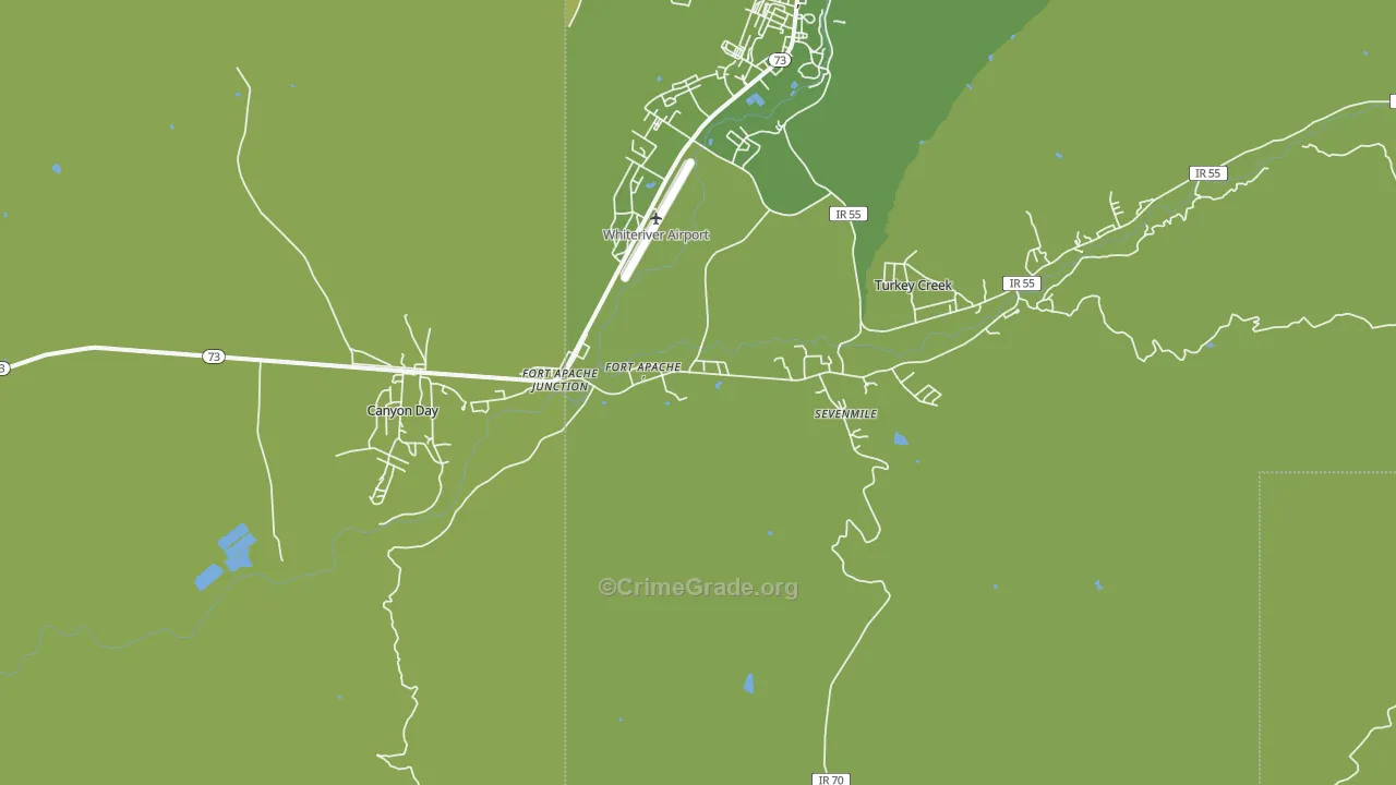 85926, AZ Map of Vehicle Theft Rates