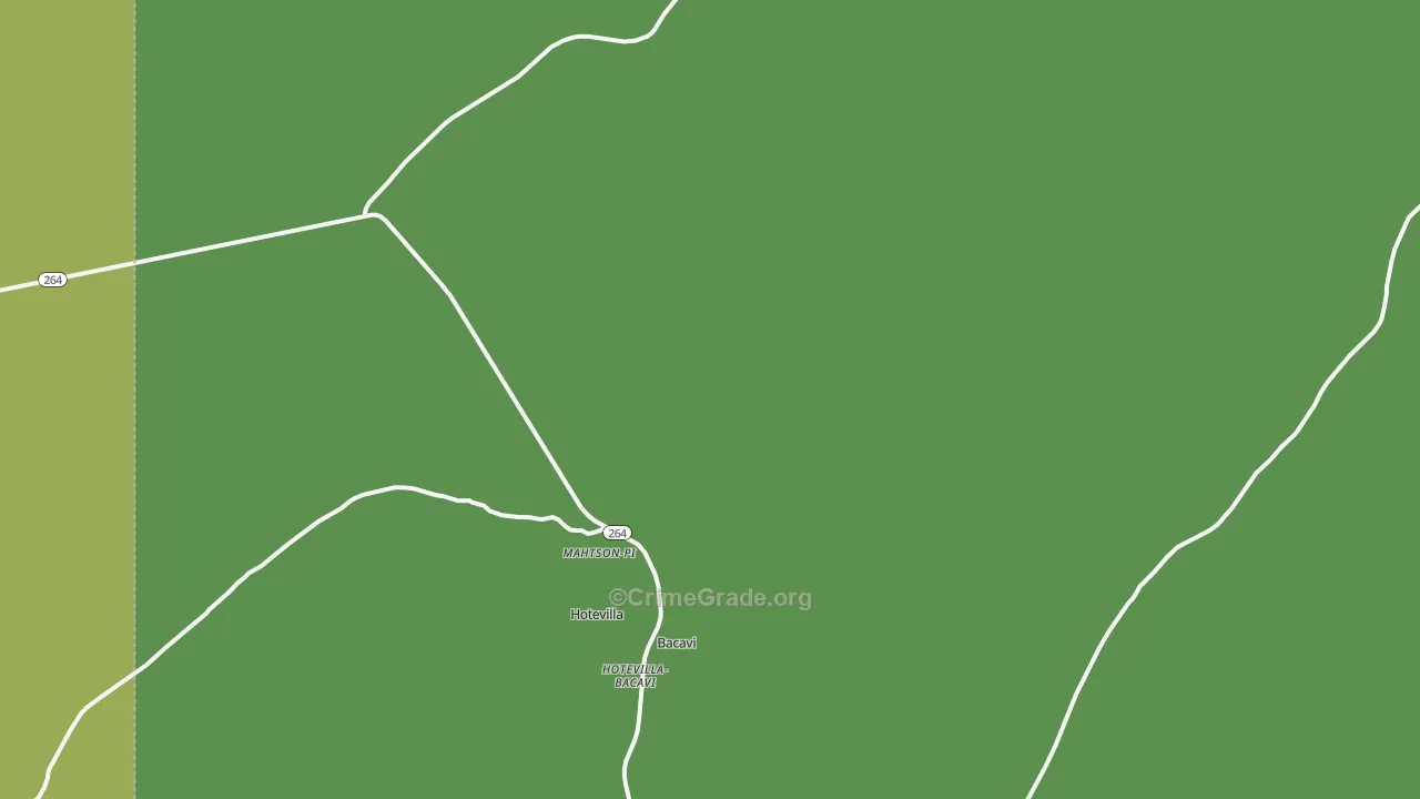 86030, AZ Map of Vehicle Theft Rates