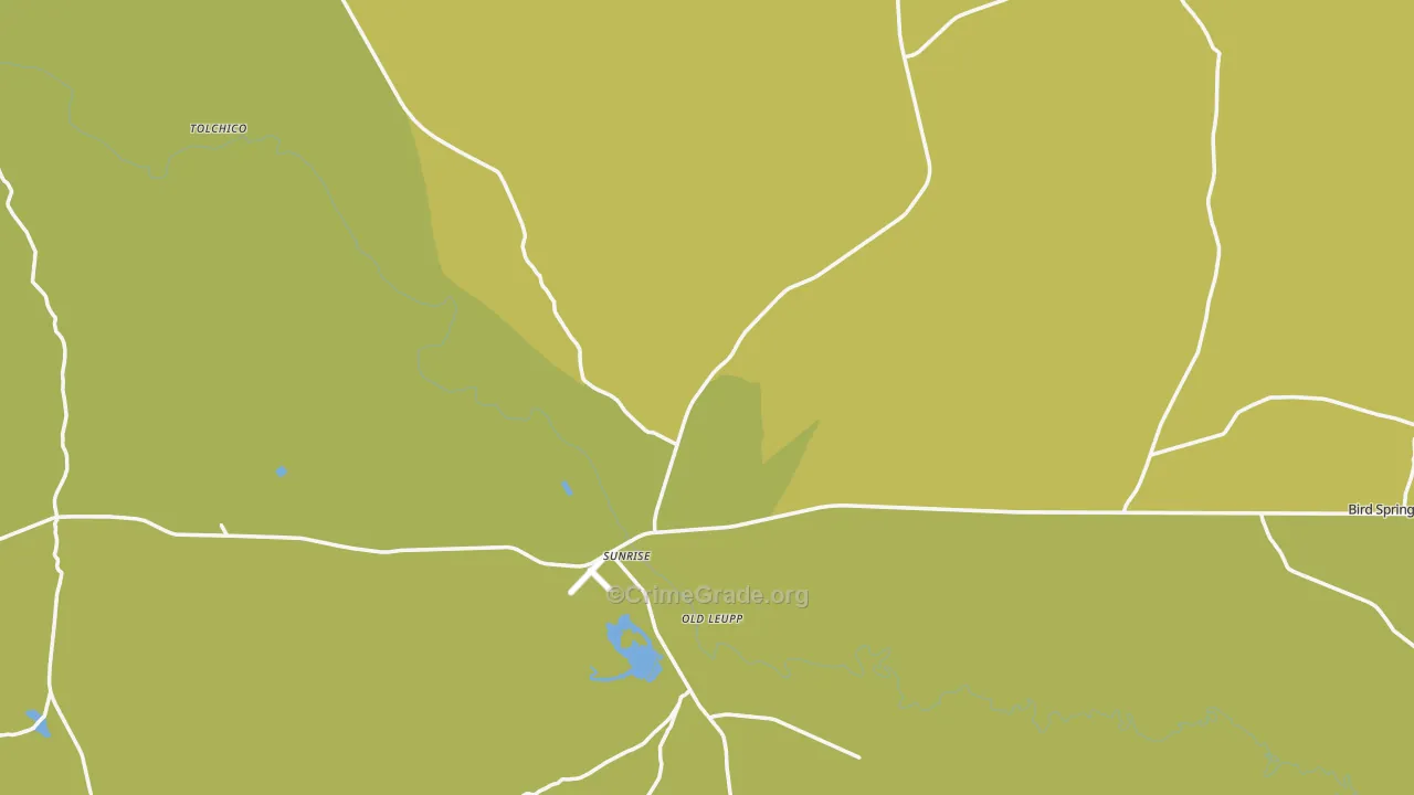 86035, AZ Map of Vehicle Theft Rates