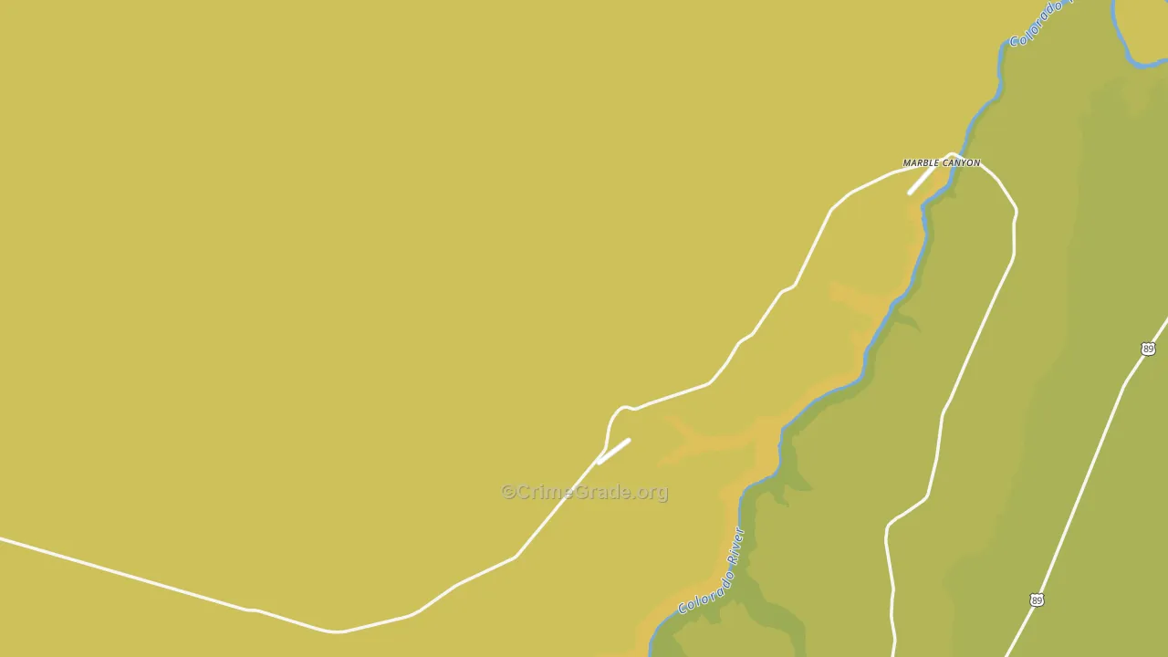 86036, AZ Map of Vehicle Theft Rates