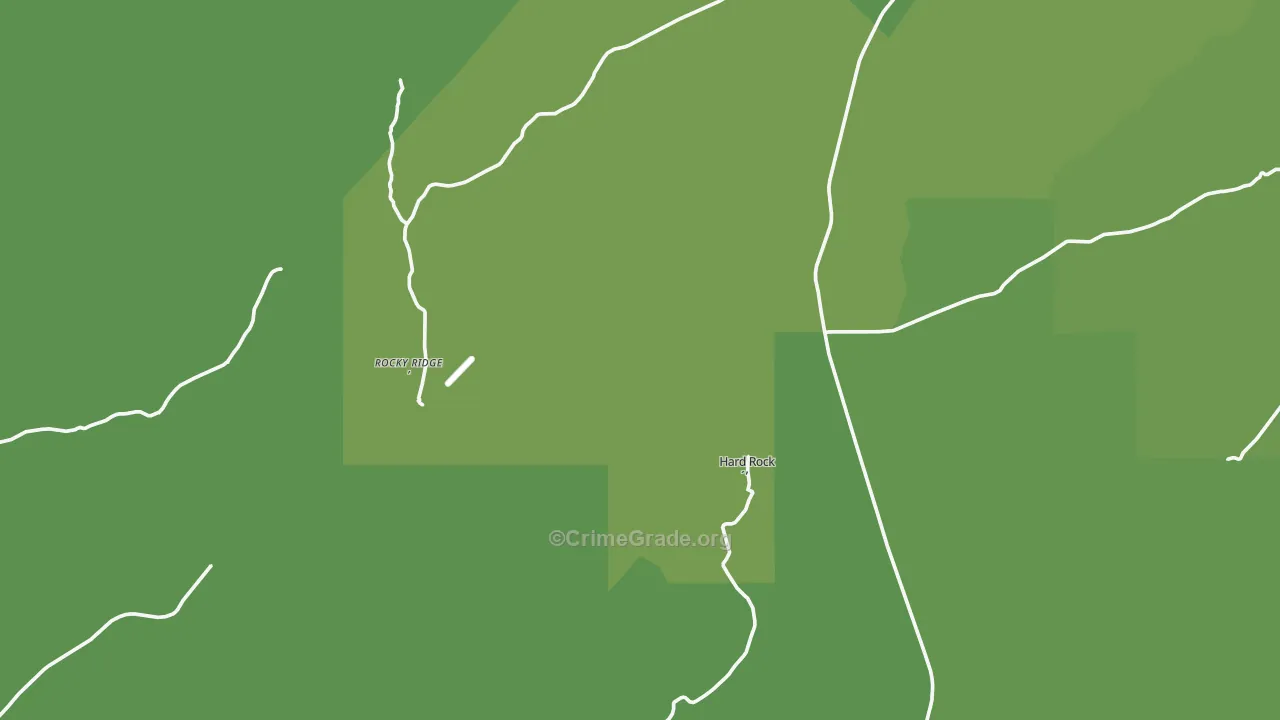 86039, AZ Map of Vehicle Theft Rates