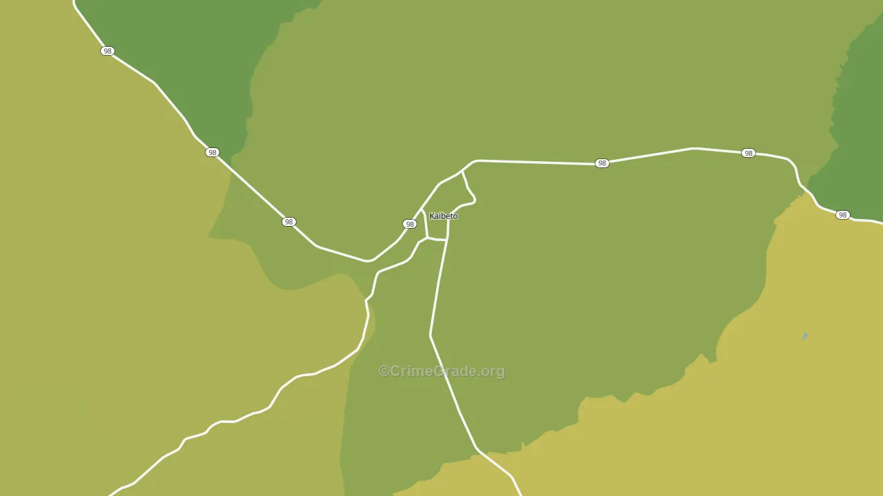 86053, AZ Map of Vehicle Theft Rates