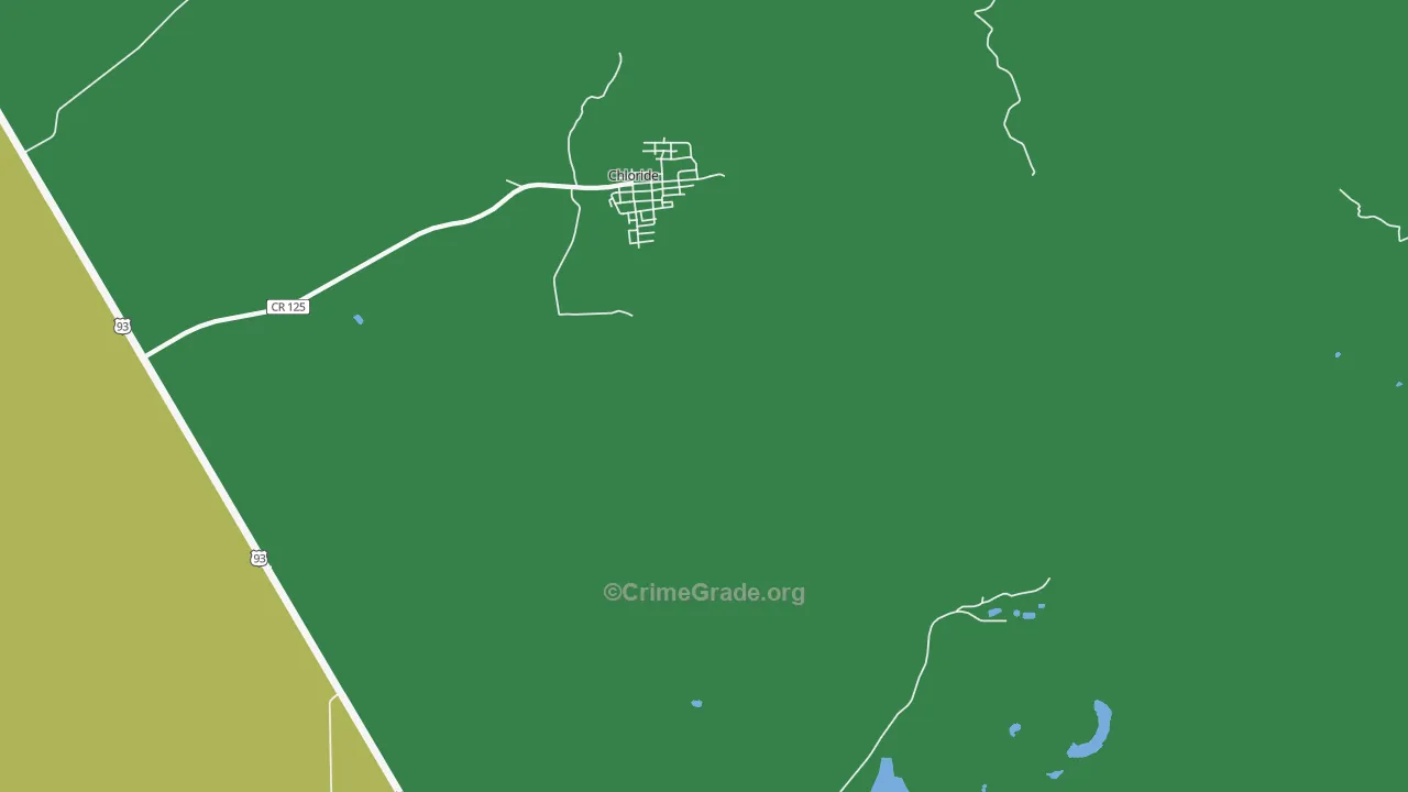 86431, AZ Map of Vehicle Theft Rates