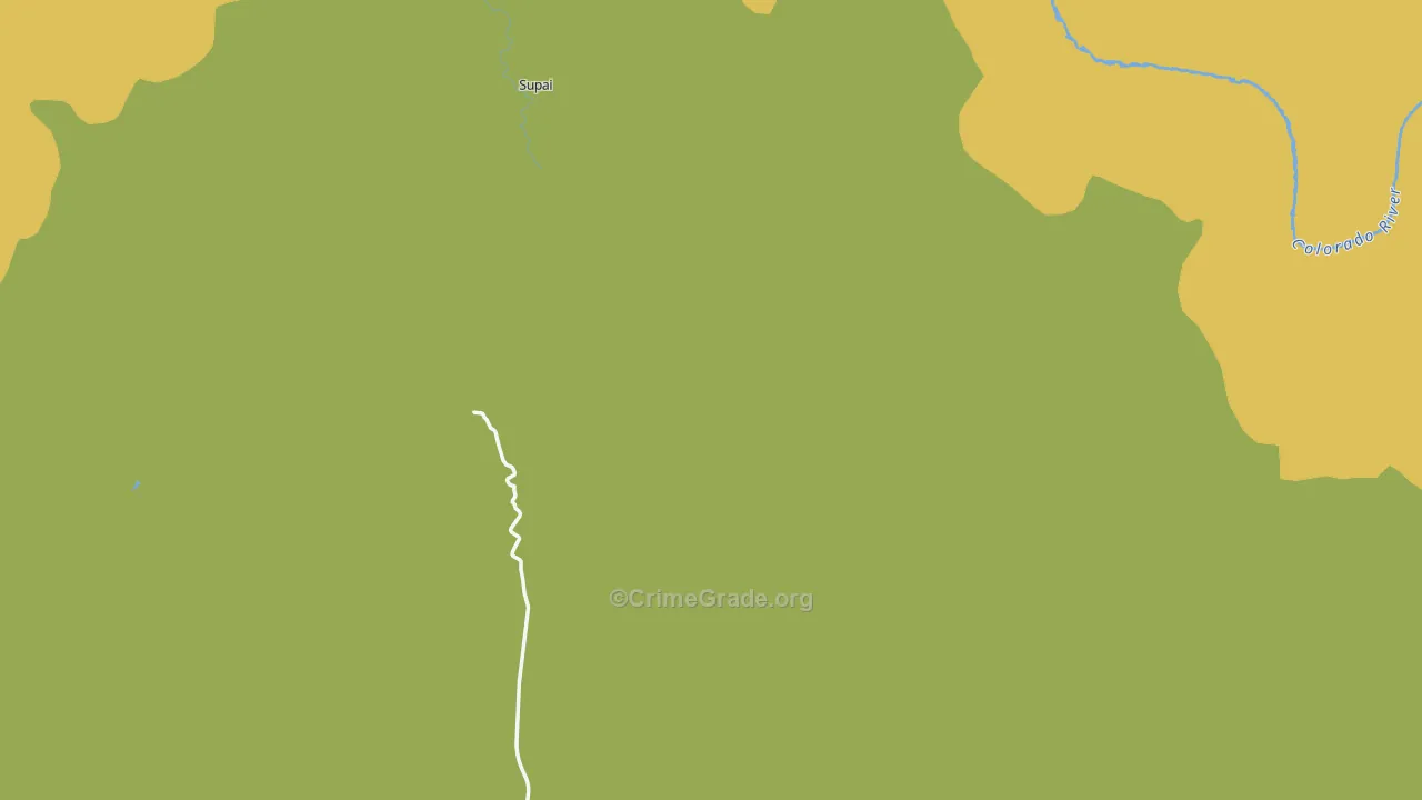 86435, AZ Map of Vehicle Theft Rates