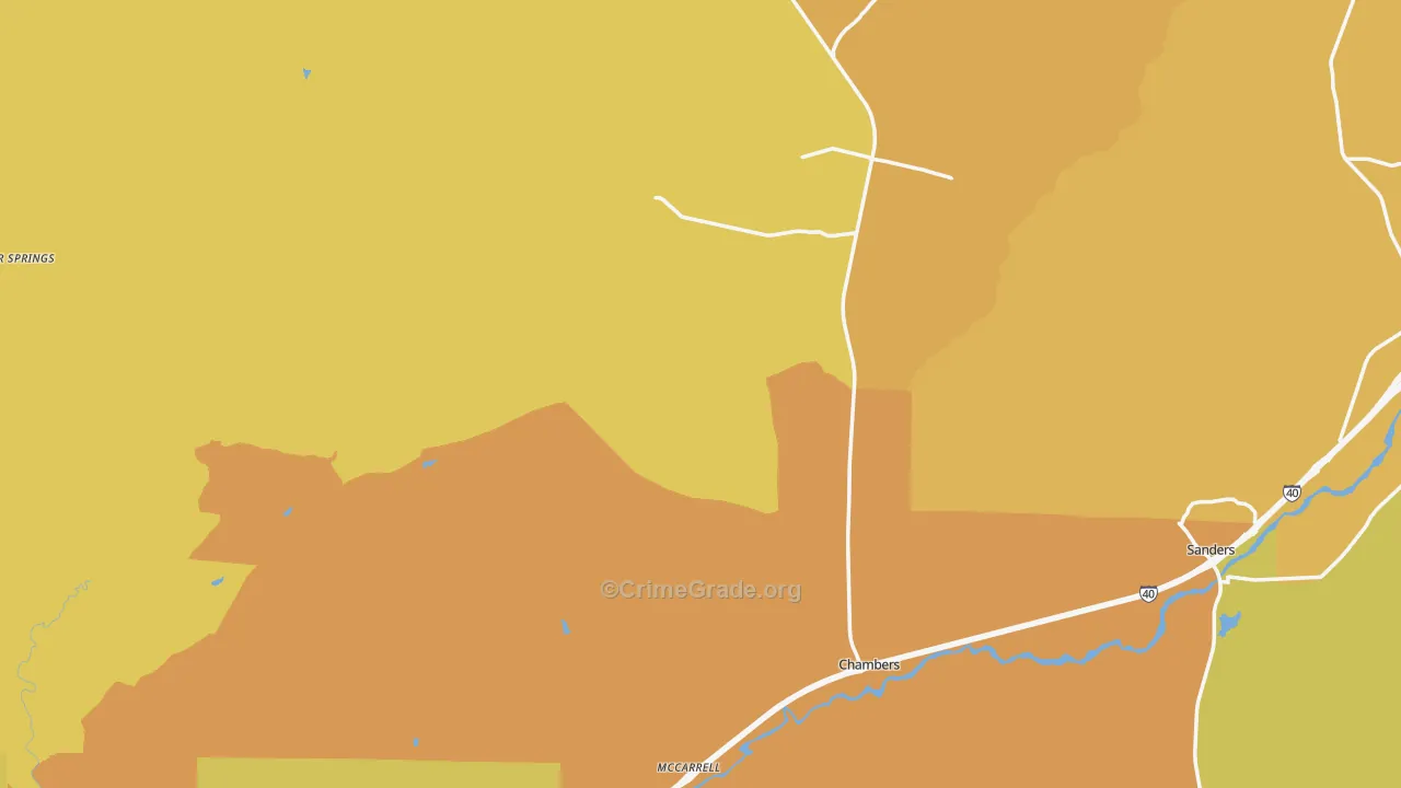 86502, AZ Map of Vehicle Theft Rates