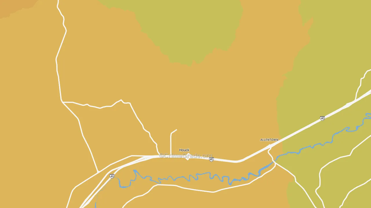 86506, AZ Map of Vehicle Theft Rates