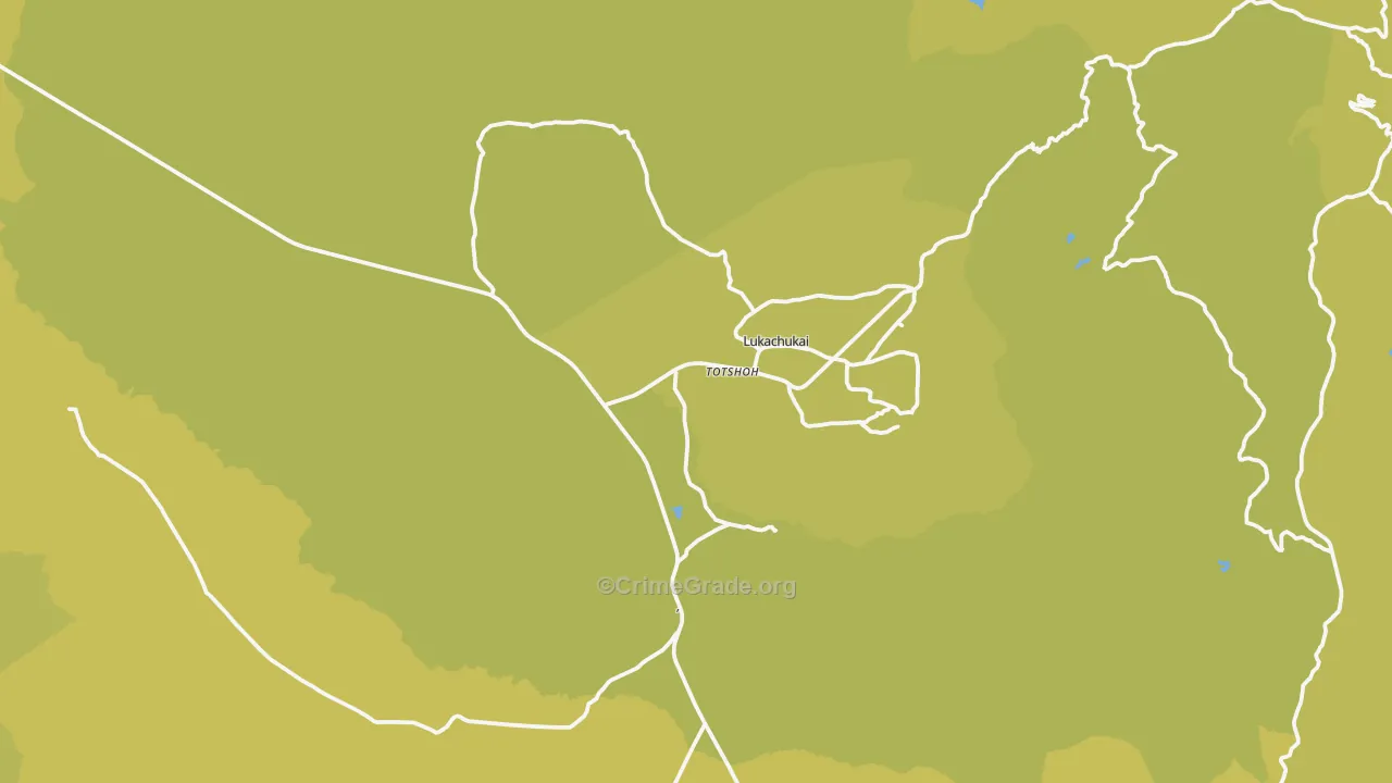 86507, AZ Map of Vehicle Theft Rates