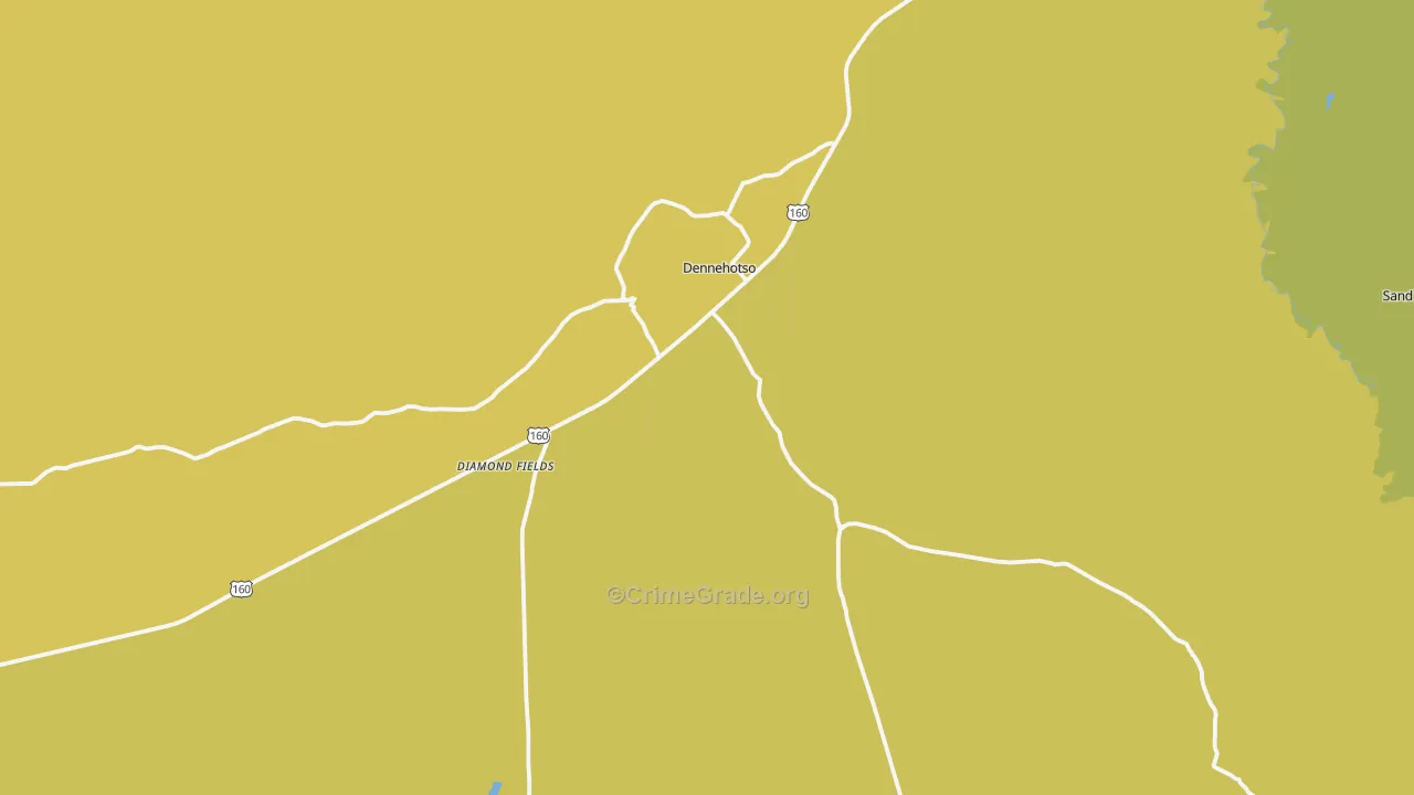 86535, AZ Map of Vehicle Theft Rates