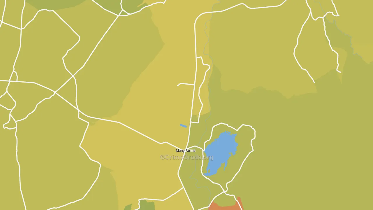 86538, AZ Map of Vehicle Theft Rates