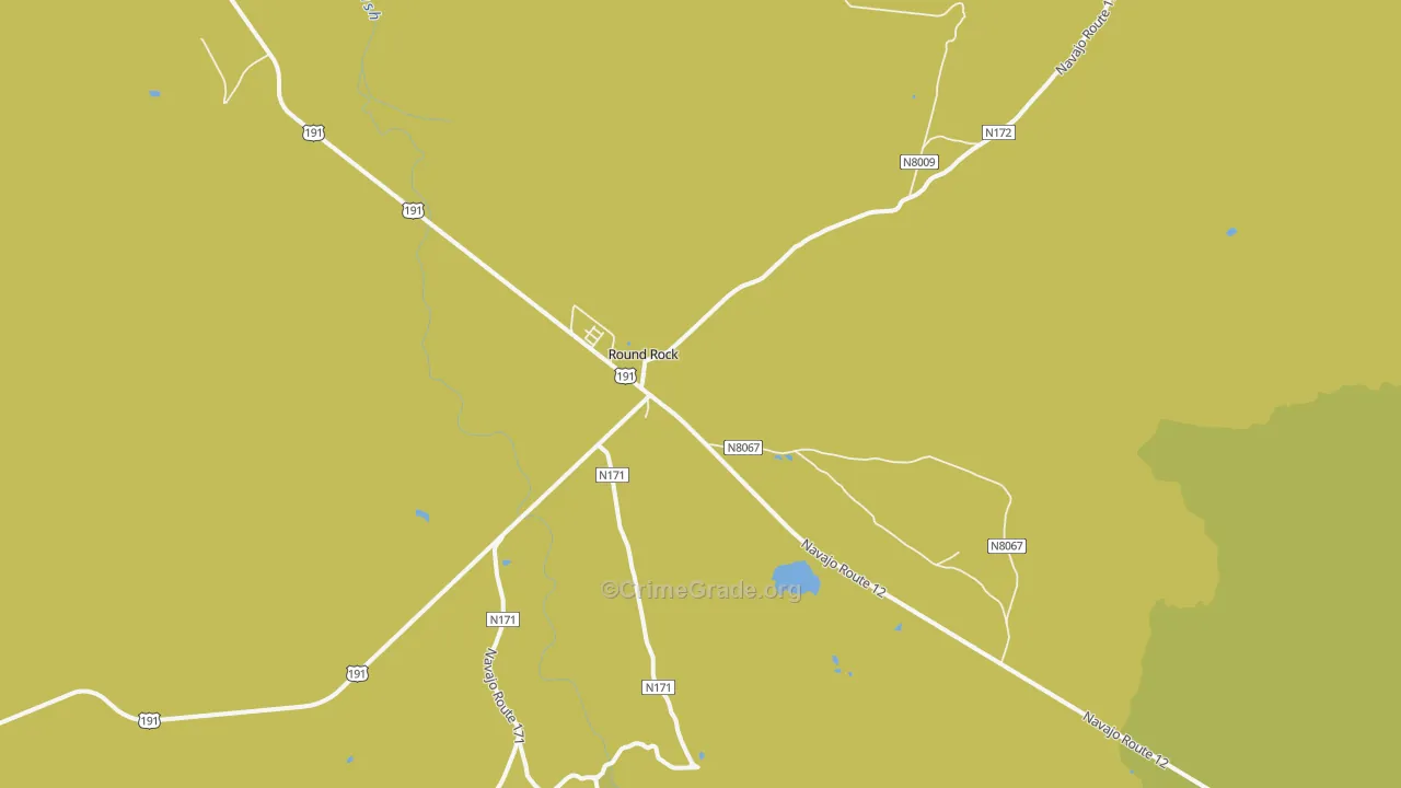 86547, AZ Map of Vehicle Theft Rates