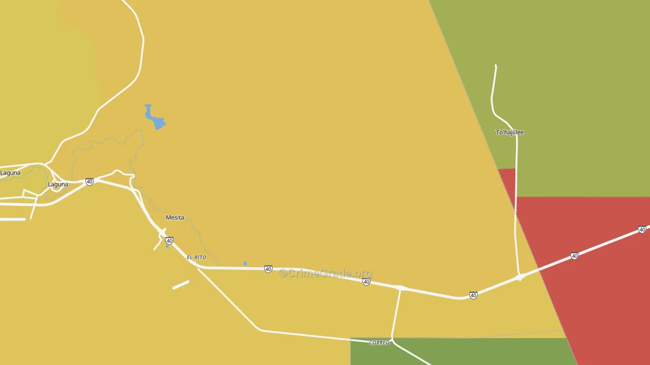 87026, NM Map of Vehicle Theft Rates