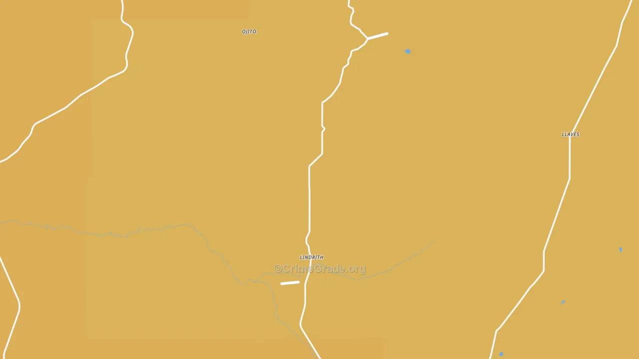 87029, NM Map of Vehicle Theft Rates