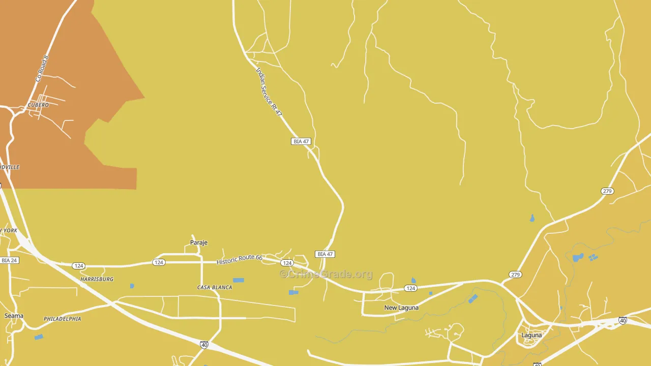 87038, NM Map of Vehicle Theft Rates