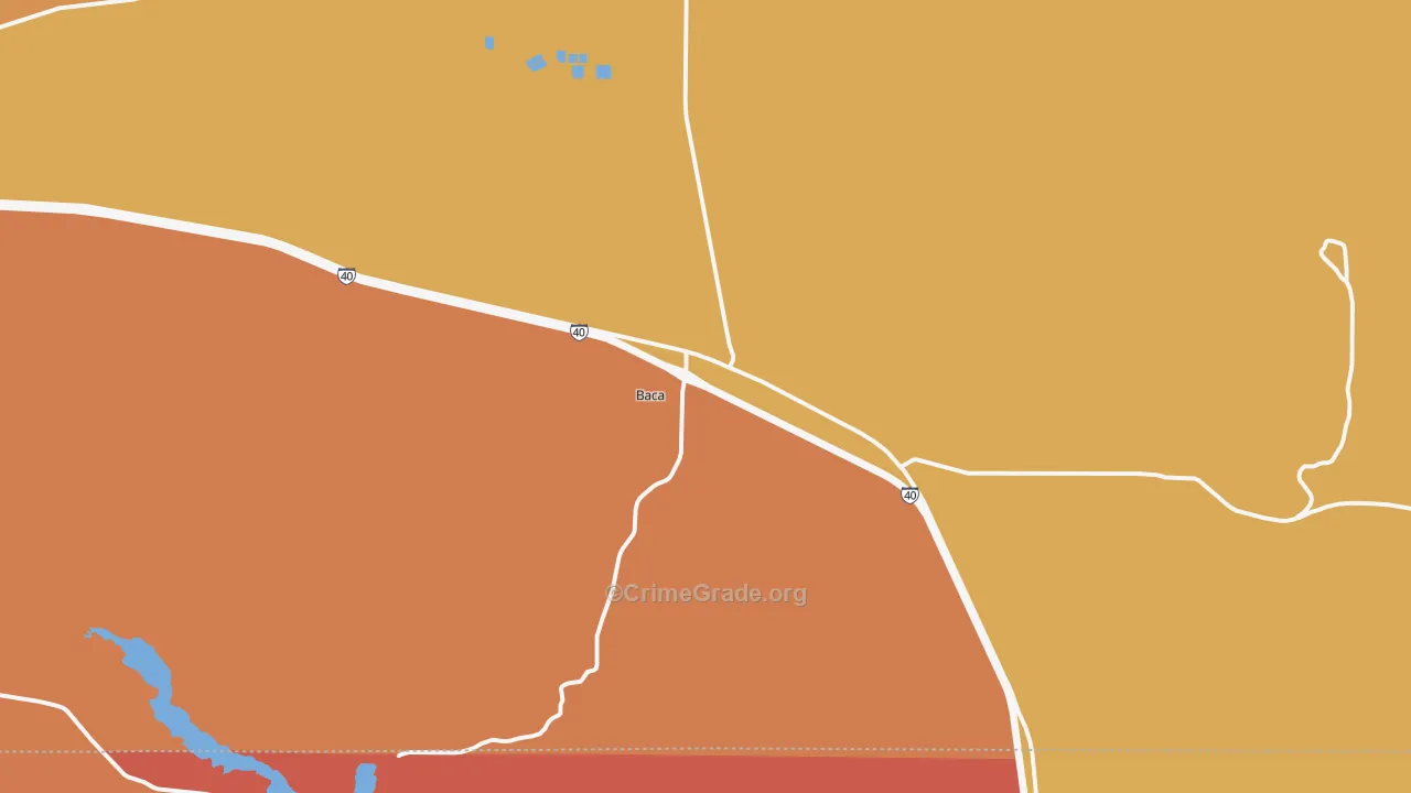 87045, NM Map of Vehicle Theft Rates