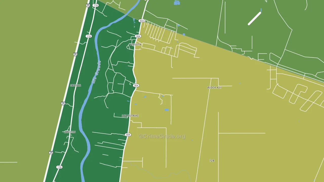 87062, NM Map of Vehicle Theft Rates
