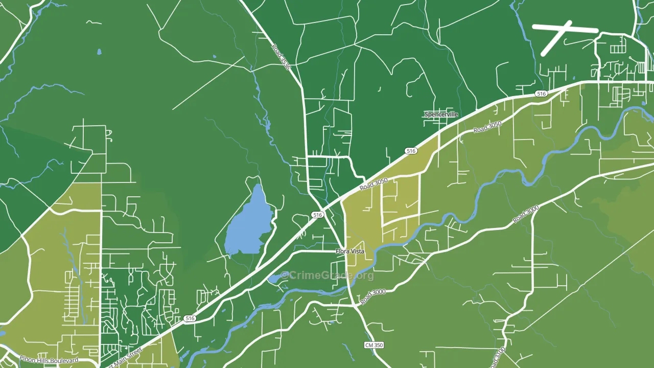 87415, NM Map of Vehicle Theft Rates