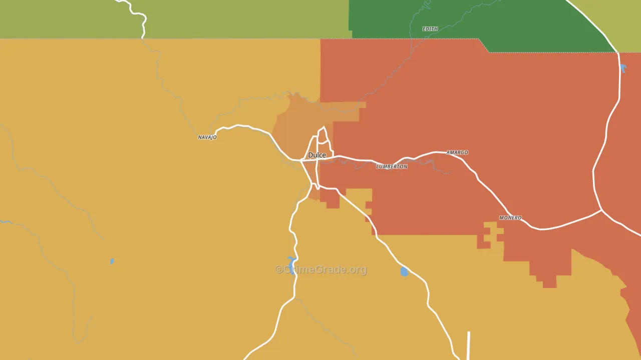 87528, NM Map of Vehicle Theft Rates