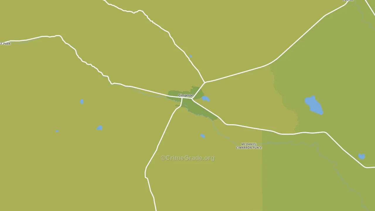 87714, NM Map of Vehicle Theft Rates