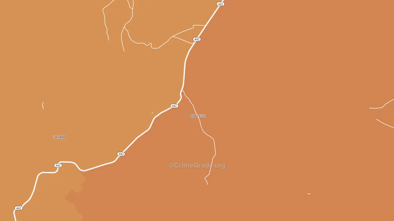 87735, NM Map of Vehicle Theft Rates