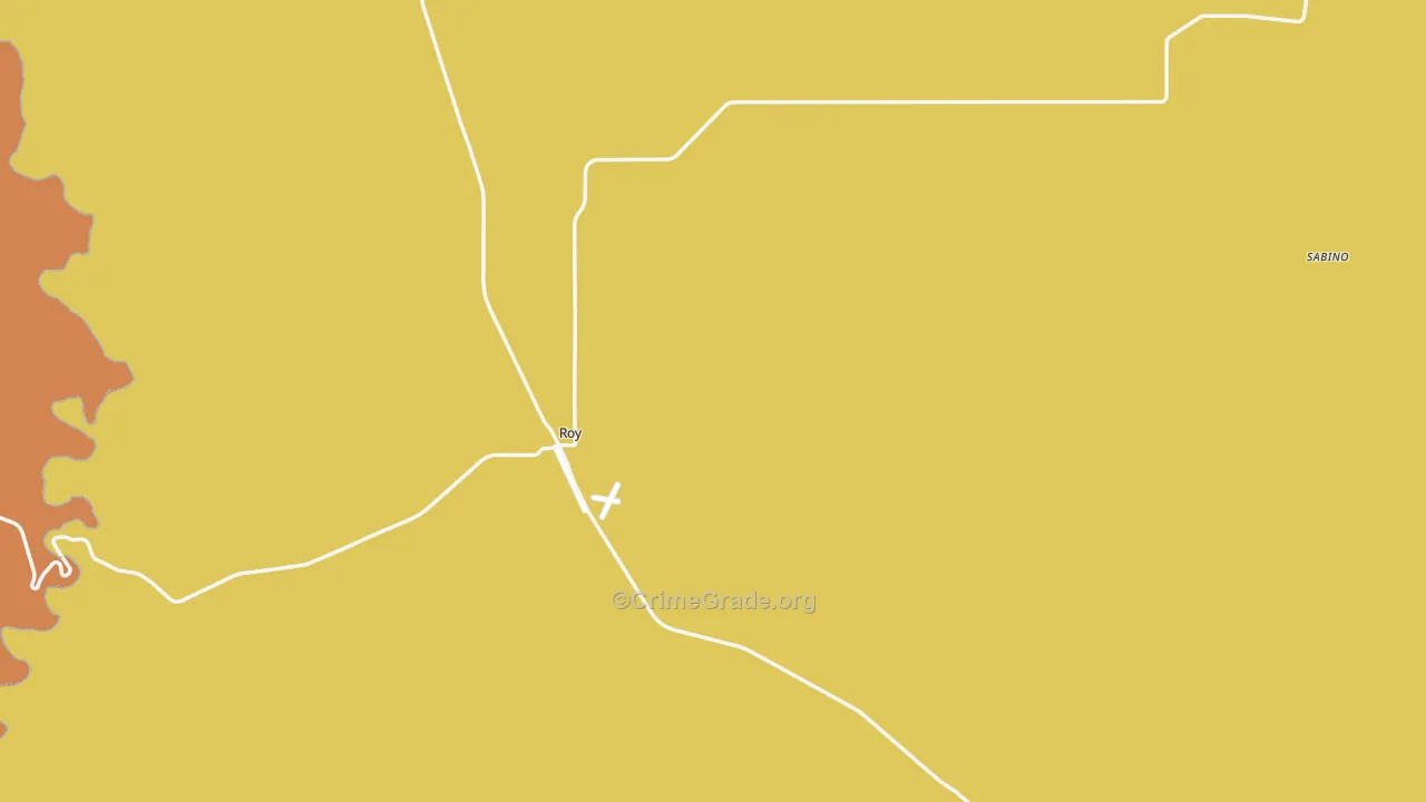 87743, NM Map of Vehicle Theft Rates