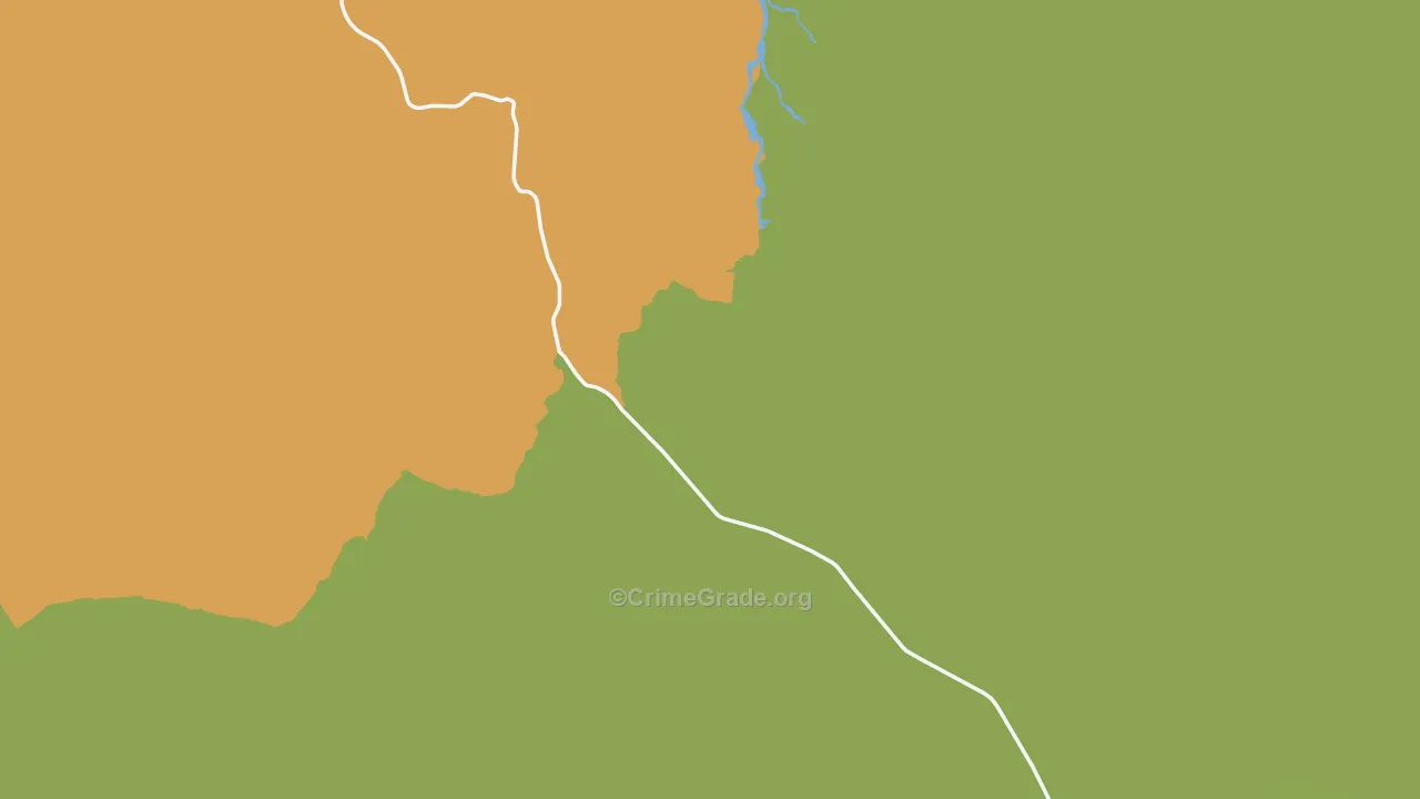 87825, NM Map of Vehicle Theft Rates