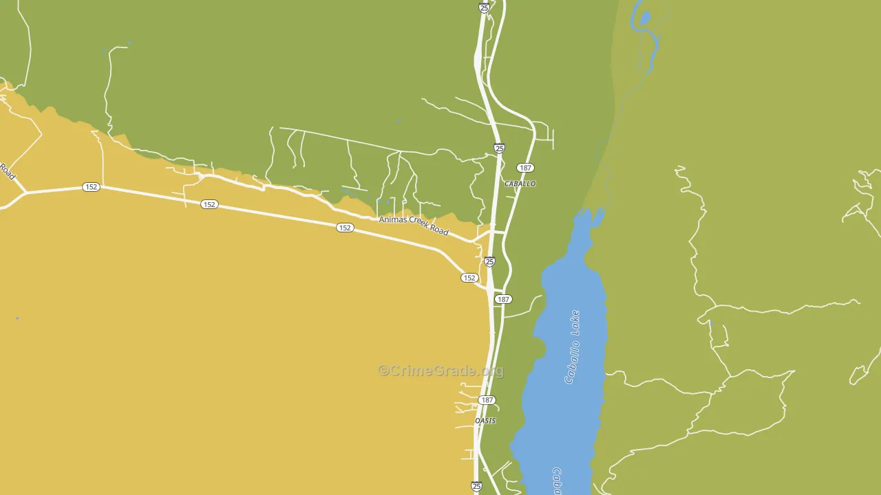 87931, NM Map of Vehicle Theft Rates