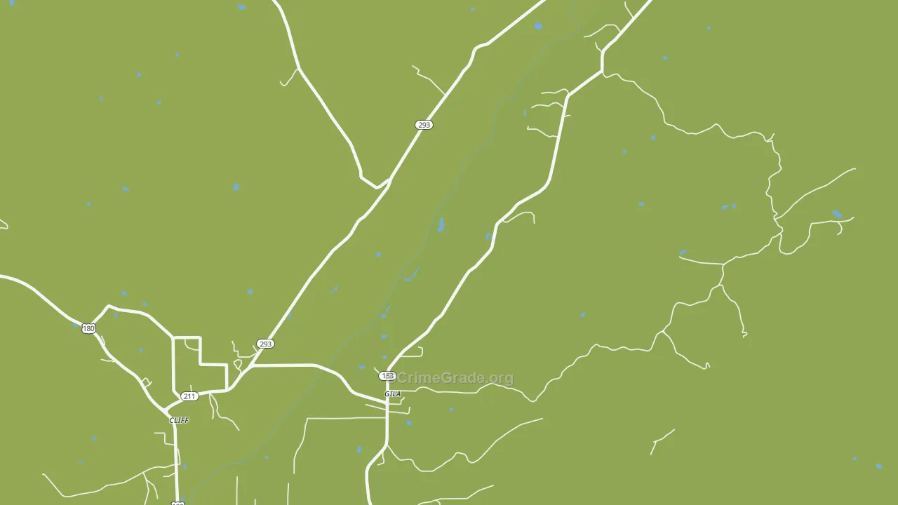 88038, NM Map of Vehicle Theft Rates