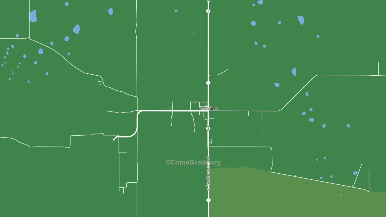 88265, NM Map of Vehicle Theft Rates