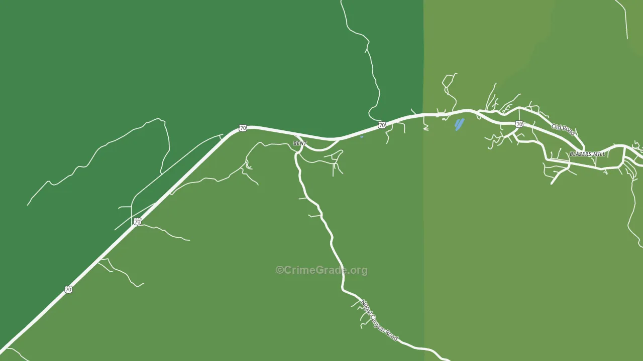 88314, NM Map of Vehicle Theft Rates