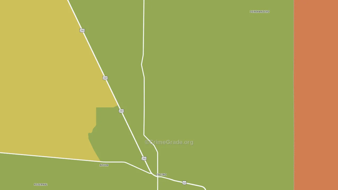 88321, NM Map of Vehicle Theft Rates