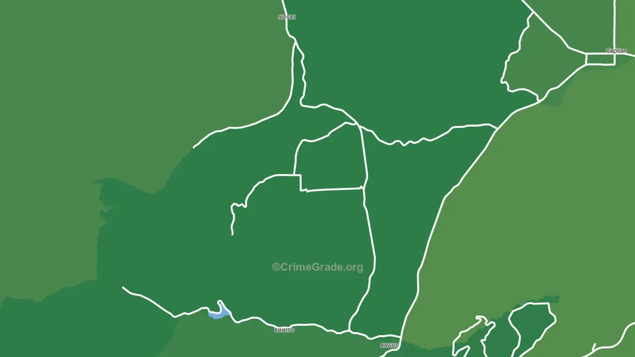 88341, NM Map of Vehicle Theft Rates