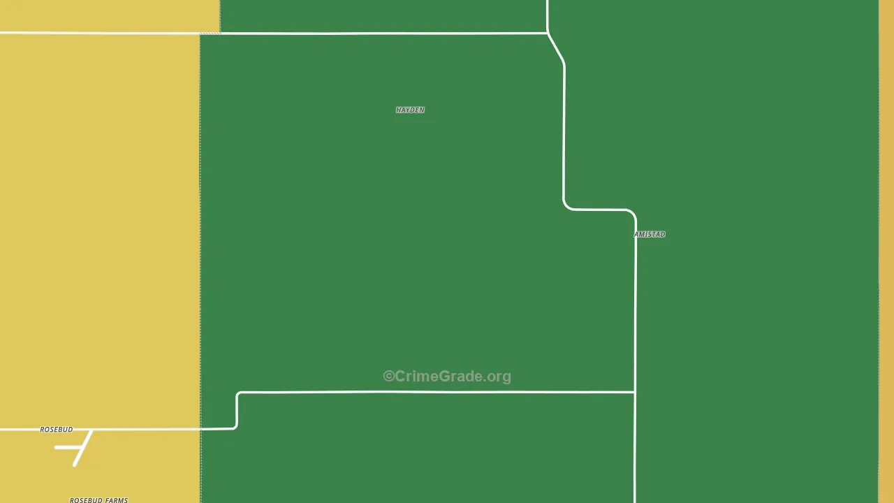 88410, NM Map of Vehicle Theft Rates