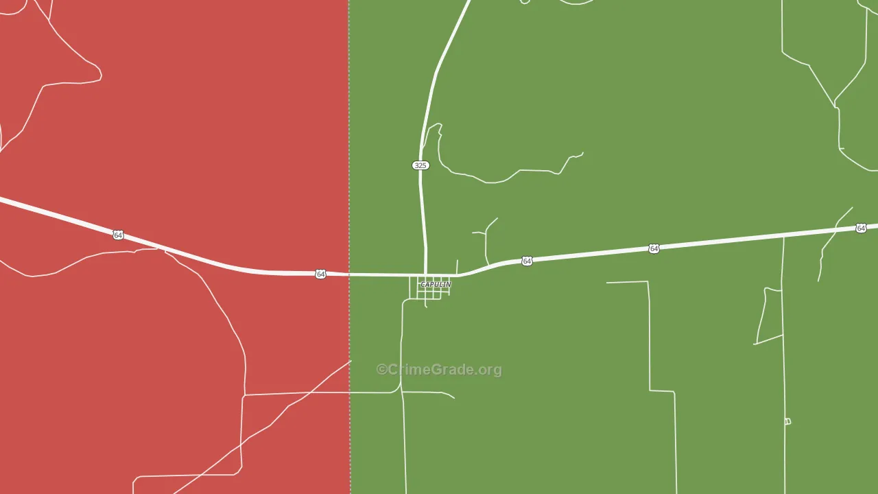 88414, NM Map of Vehicle Theft Rates
