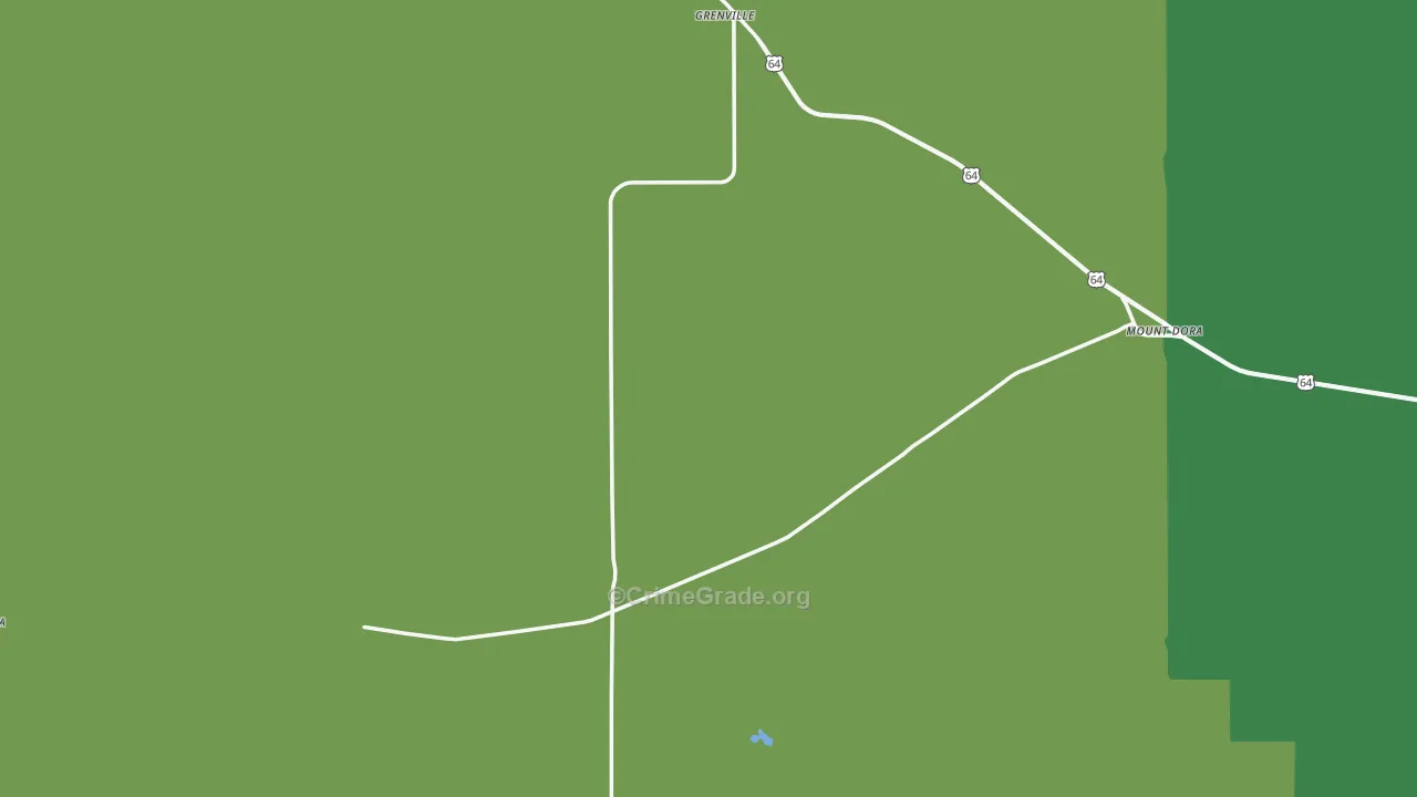 88424, NM Map of Vehicle Theft Rates