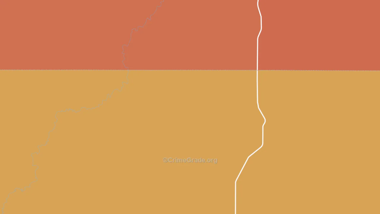88431, NM Map of Vehicle Theft Rates