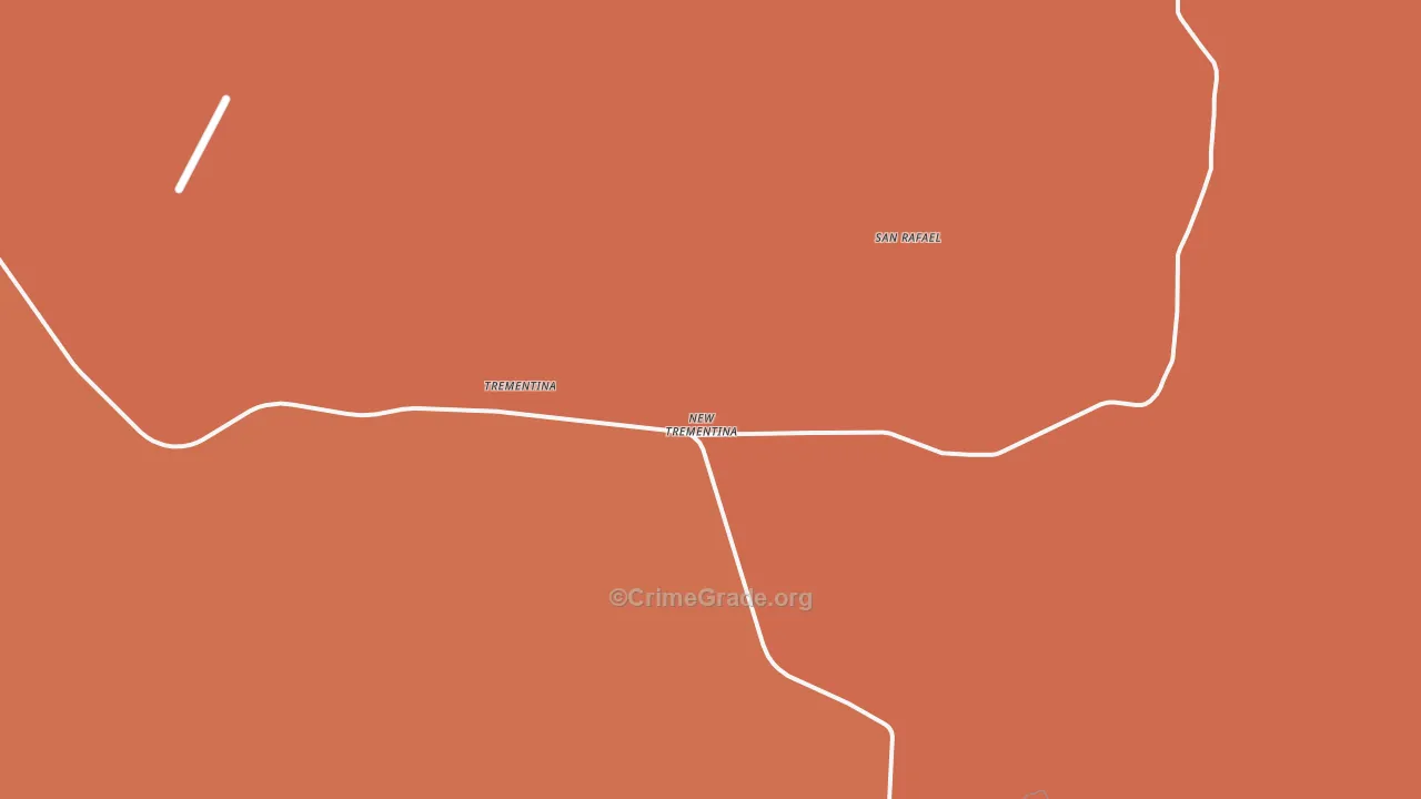 88439, NM Map of Vehicle Theft Rates
