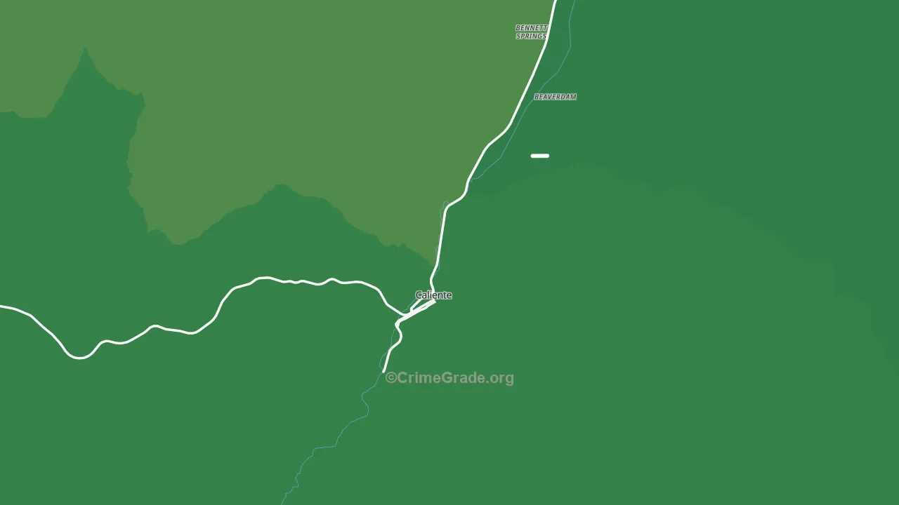 89008, NV Map of Vehicle Theft Rates