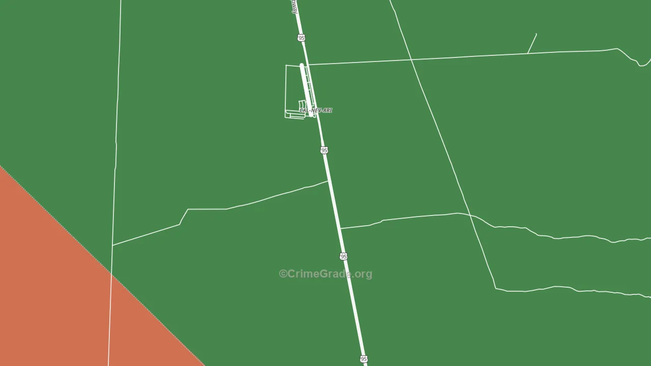 89039, NV Map of Vehicle Theft Rates