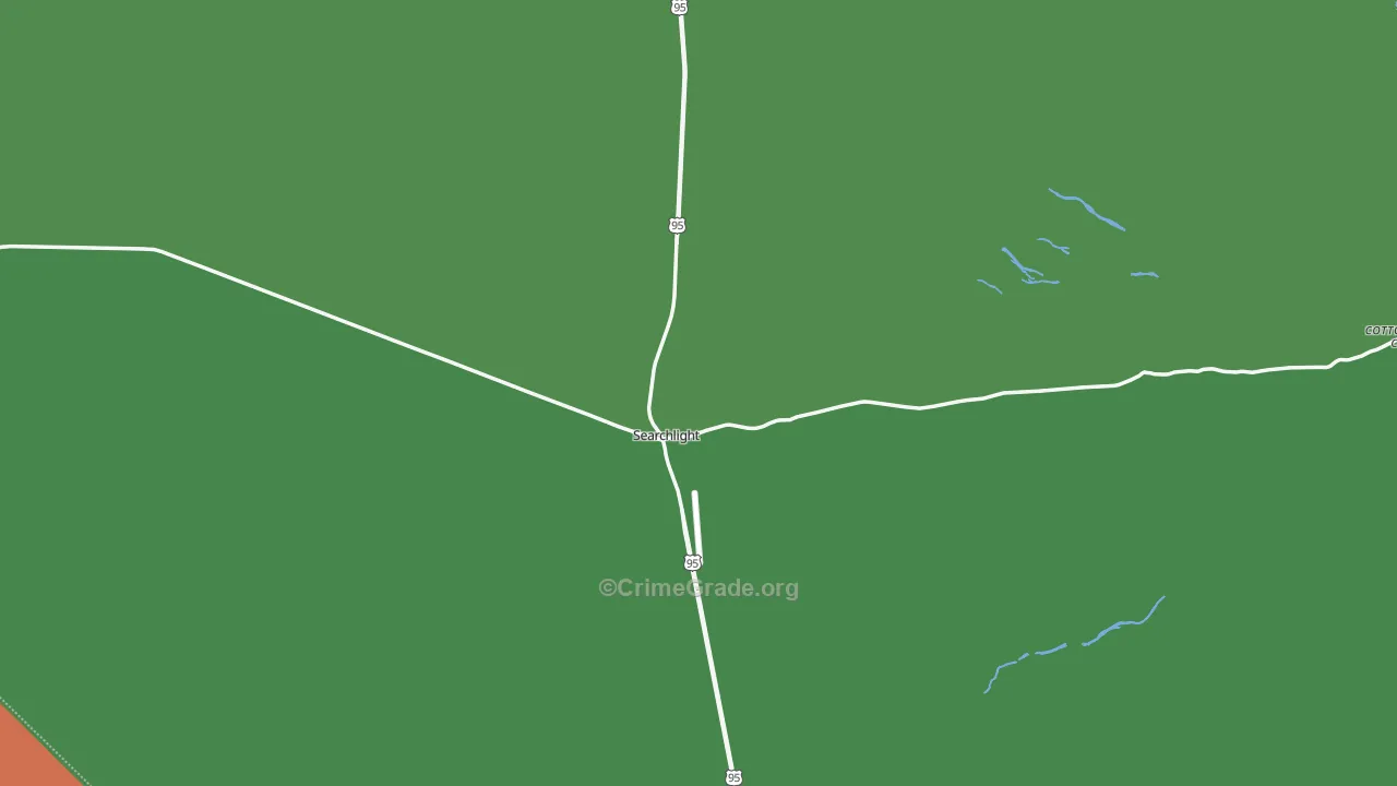 89046, NV Map of Vehicle Theft Rates