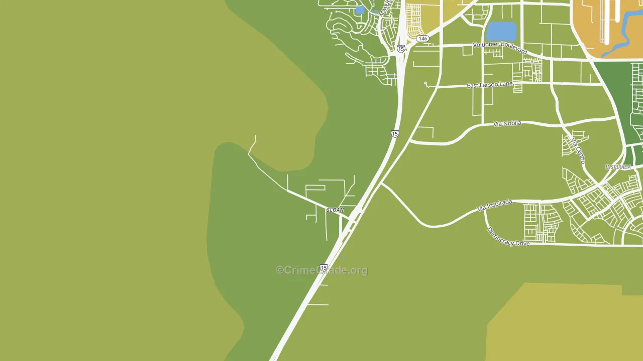 89054, NV Map of Vehicle Theft Rates