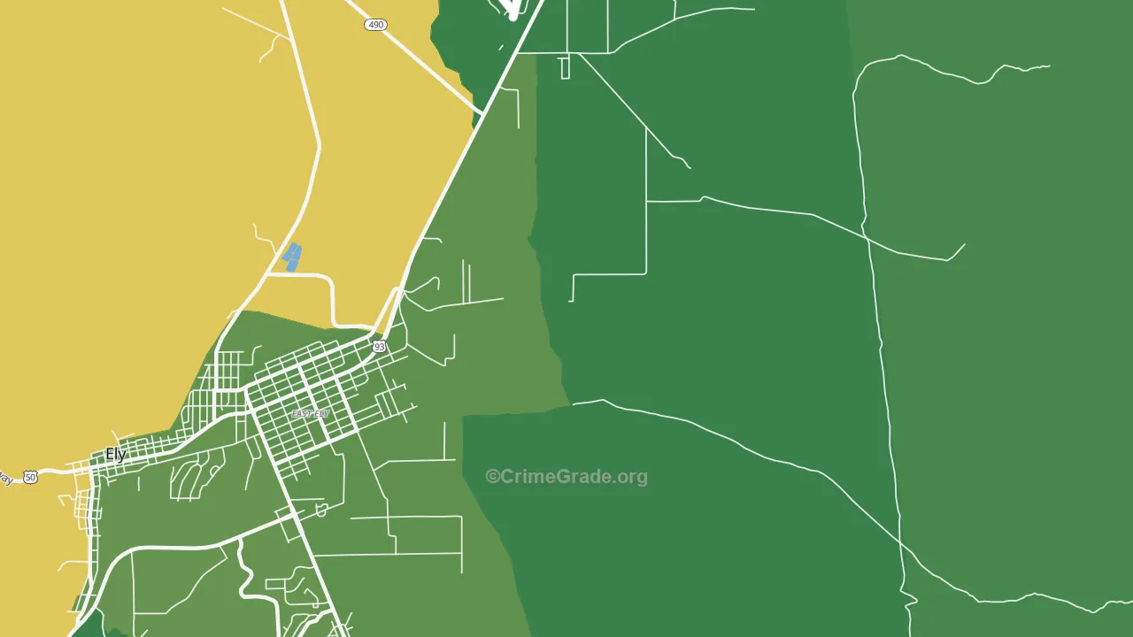 89315, NV Map of Vehicle Theft Rates