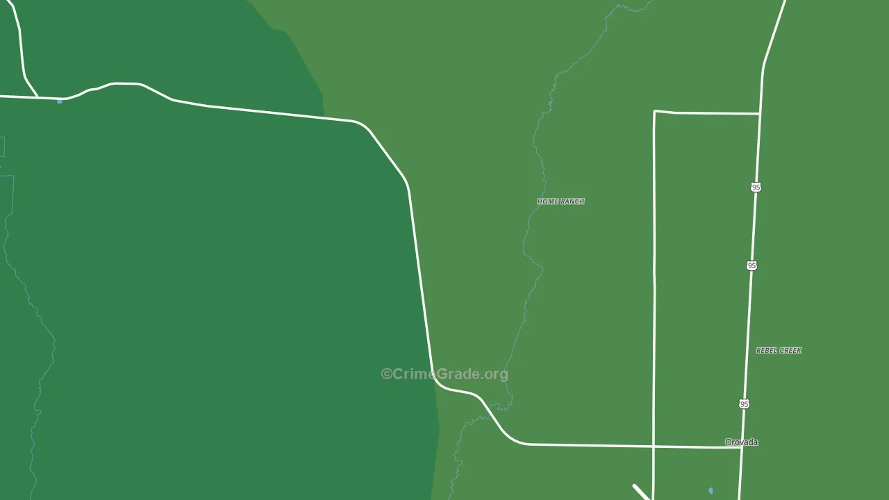 89425, NV Map of Vehicle Theft Rates