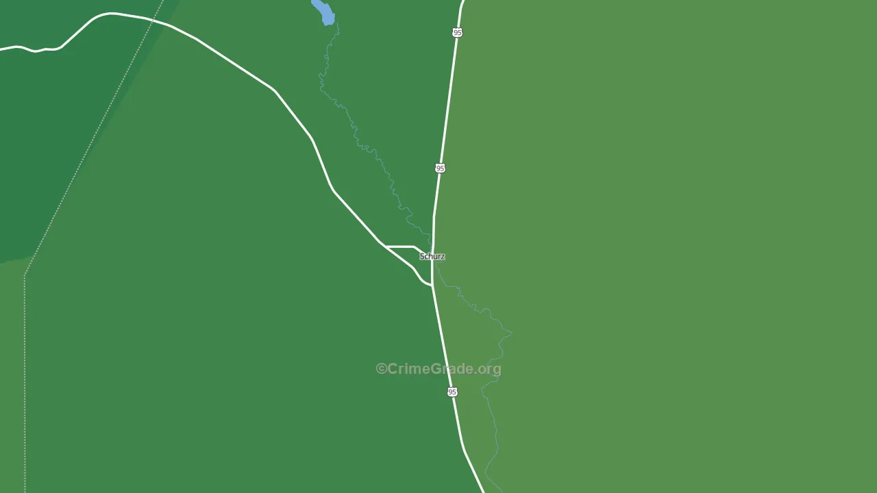 89427, NV Map of Vehicle Theft Rates