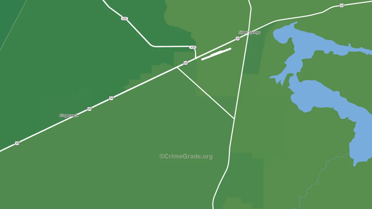 89429, NV Map of Vehicle Theft Rates